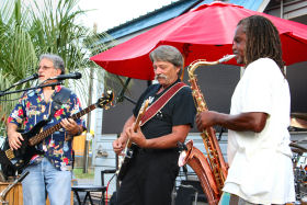 John Caruana, Steve Bachman, and Gairee Alan Trigg Sr